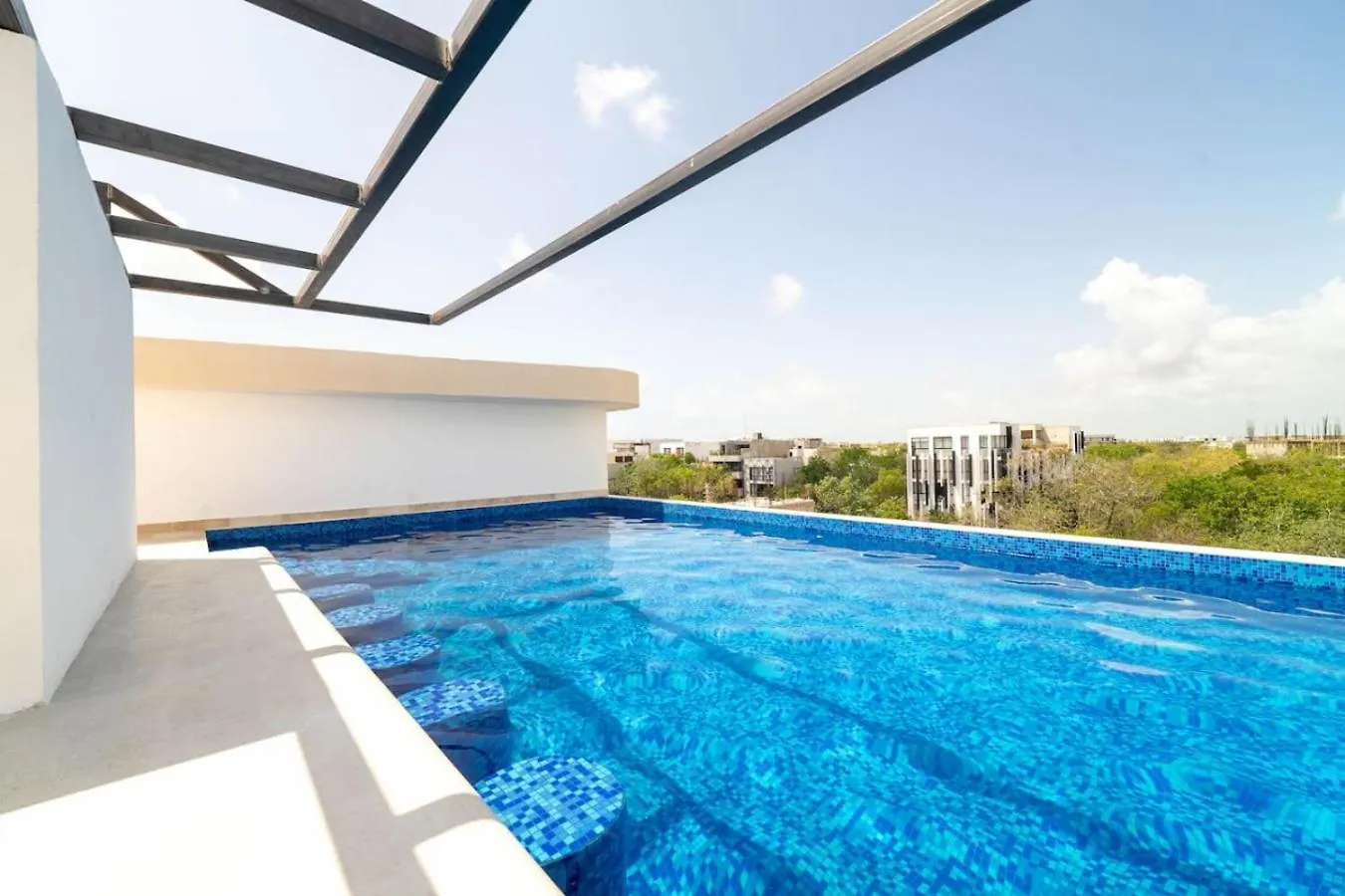 Lux Studio With Rooftop Pool Gym Private Balcony Tulum