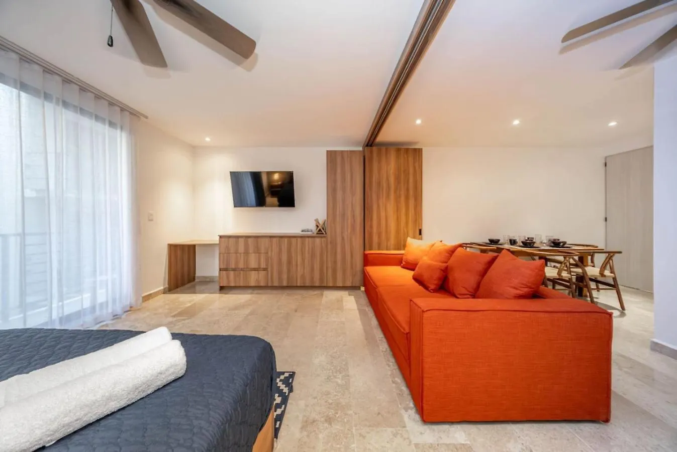 Lux Studio With Rooftop Pool Gym Private Balcony Tulum